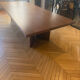 American walnut wood table