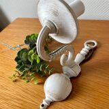 Applique murale patine blanc shabby