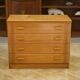 Commode en placage de pin des années 1980