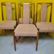 4 Vintage Teak Dining Chairs, 1950-60s