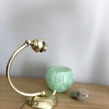 Old articulated bedside lamp