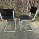 Paire de chaises industrielles
