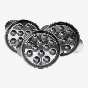 Snail dishes set of 3