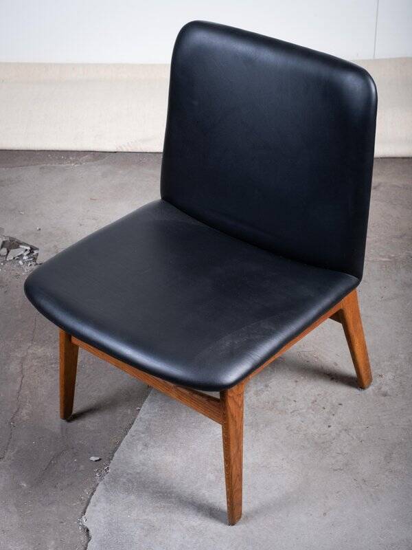 BM 230 Chairs in Oak attributed to Børge Mogensen, 1954, Set of 4