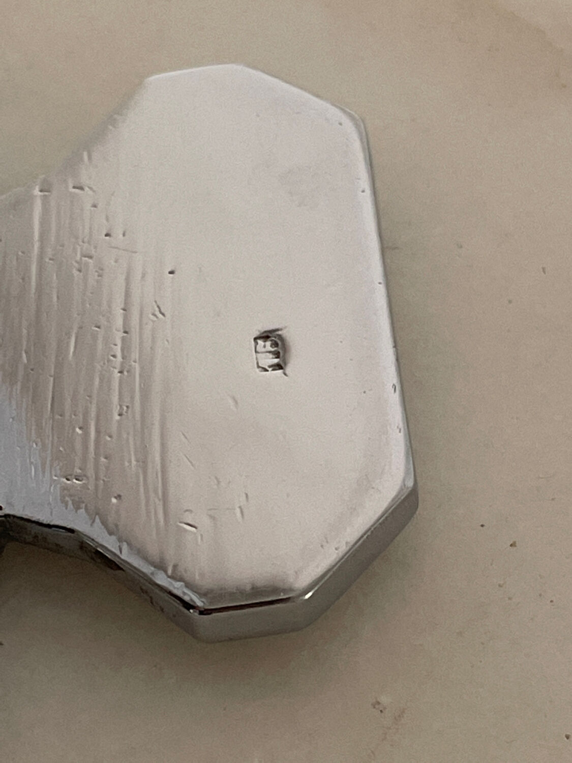 Art Deco silver metal ice bucket