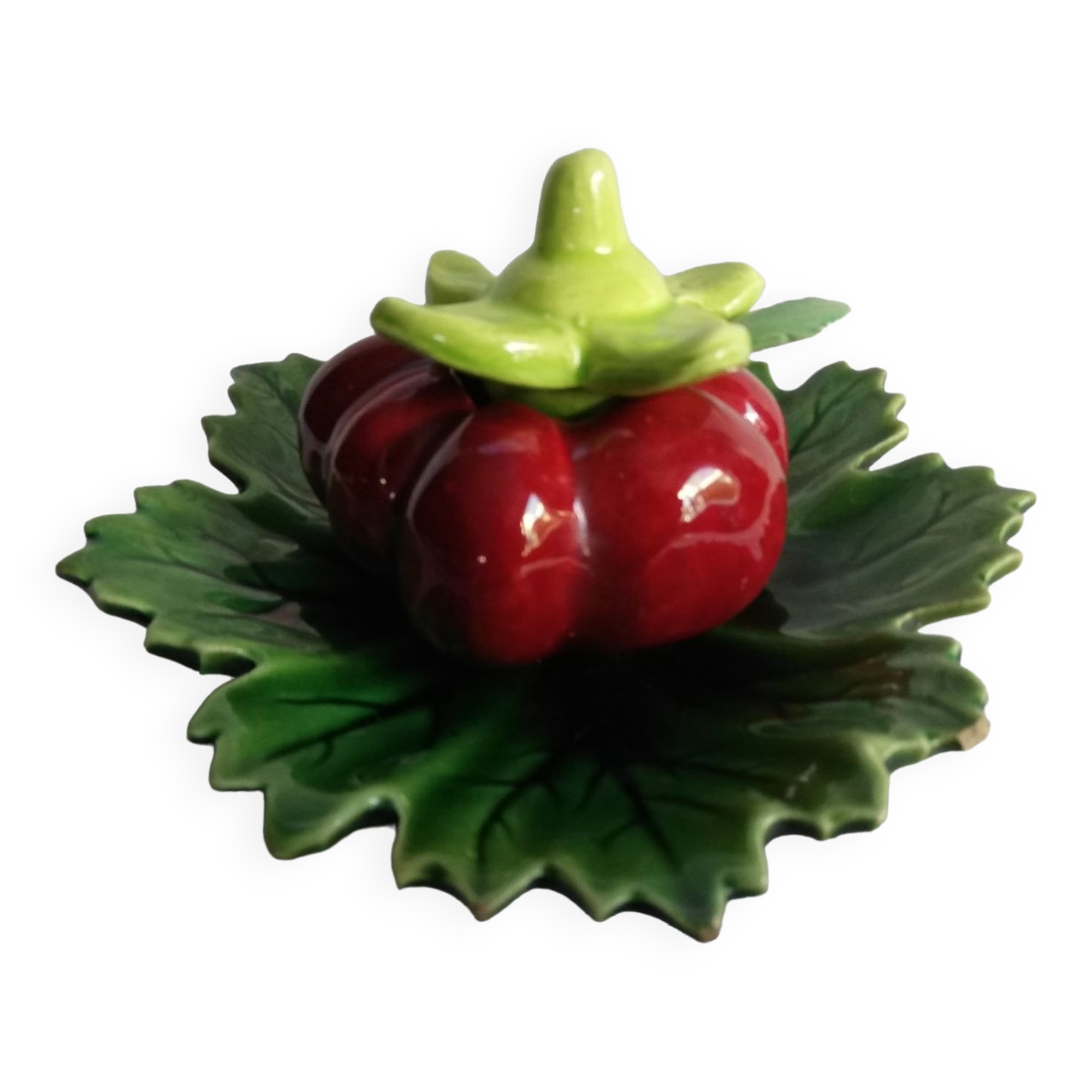 Old mustard maker in slurry ceramic