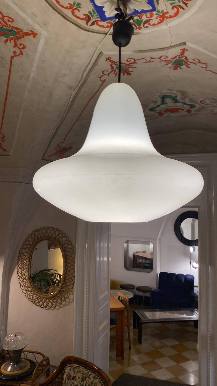 Italian Modern White Pendant by Slide, Italy 2010