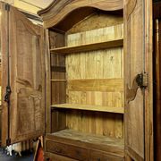 Louis XV Provençal Wardrobe in Solid Walnut from the 18th Century