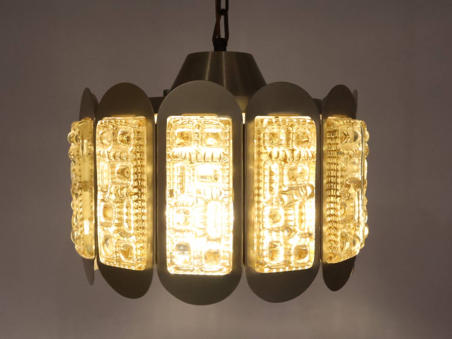 Vintage set hanglampen Vitrika Denmark