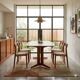 1960s vintage table in teak and beech, restored, Italy.
