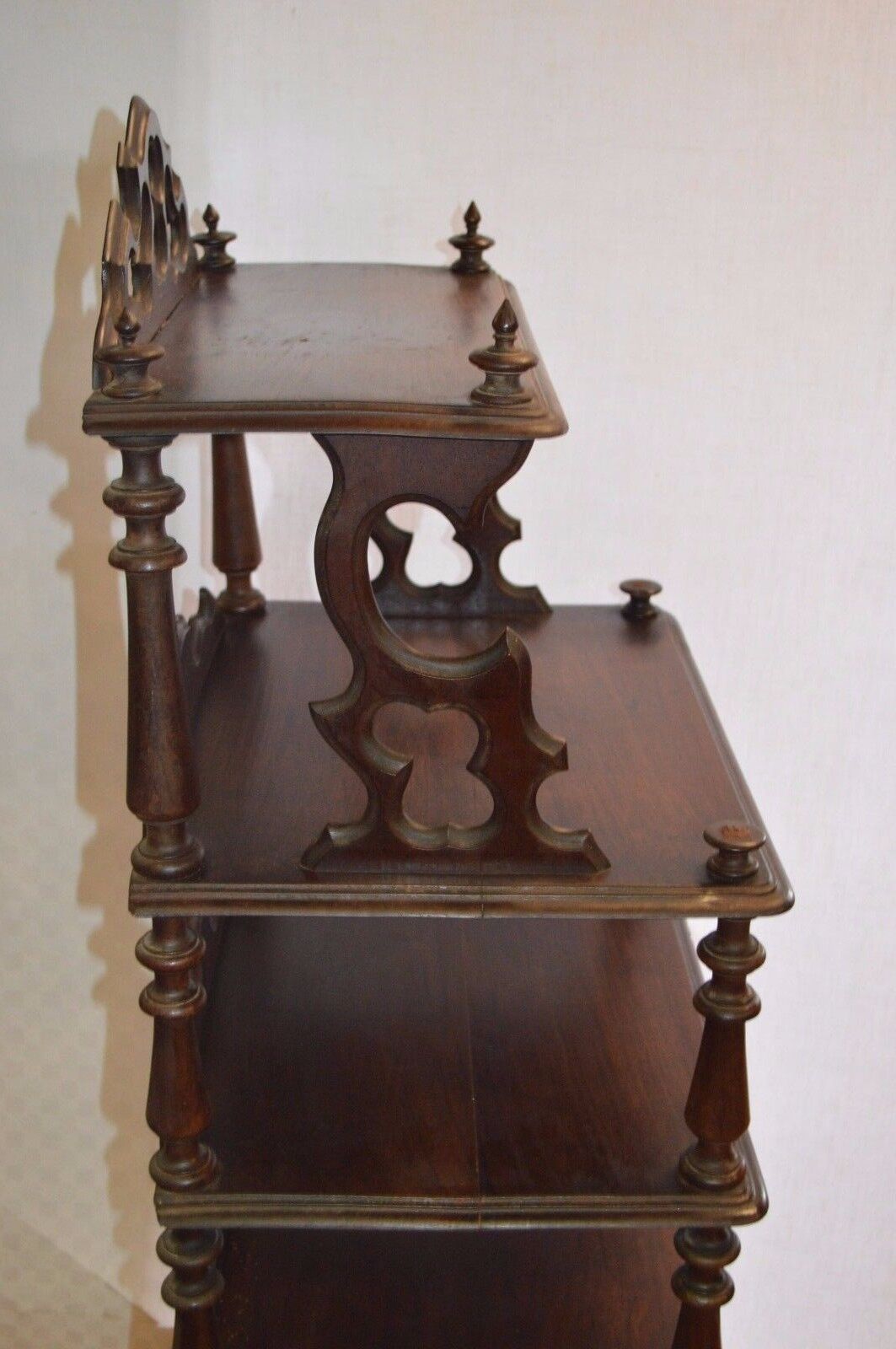 Rosewood music rack, shelf