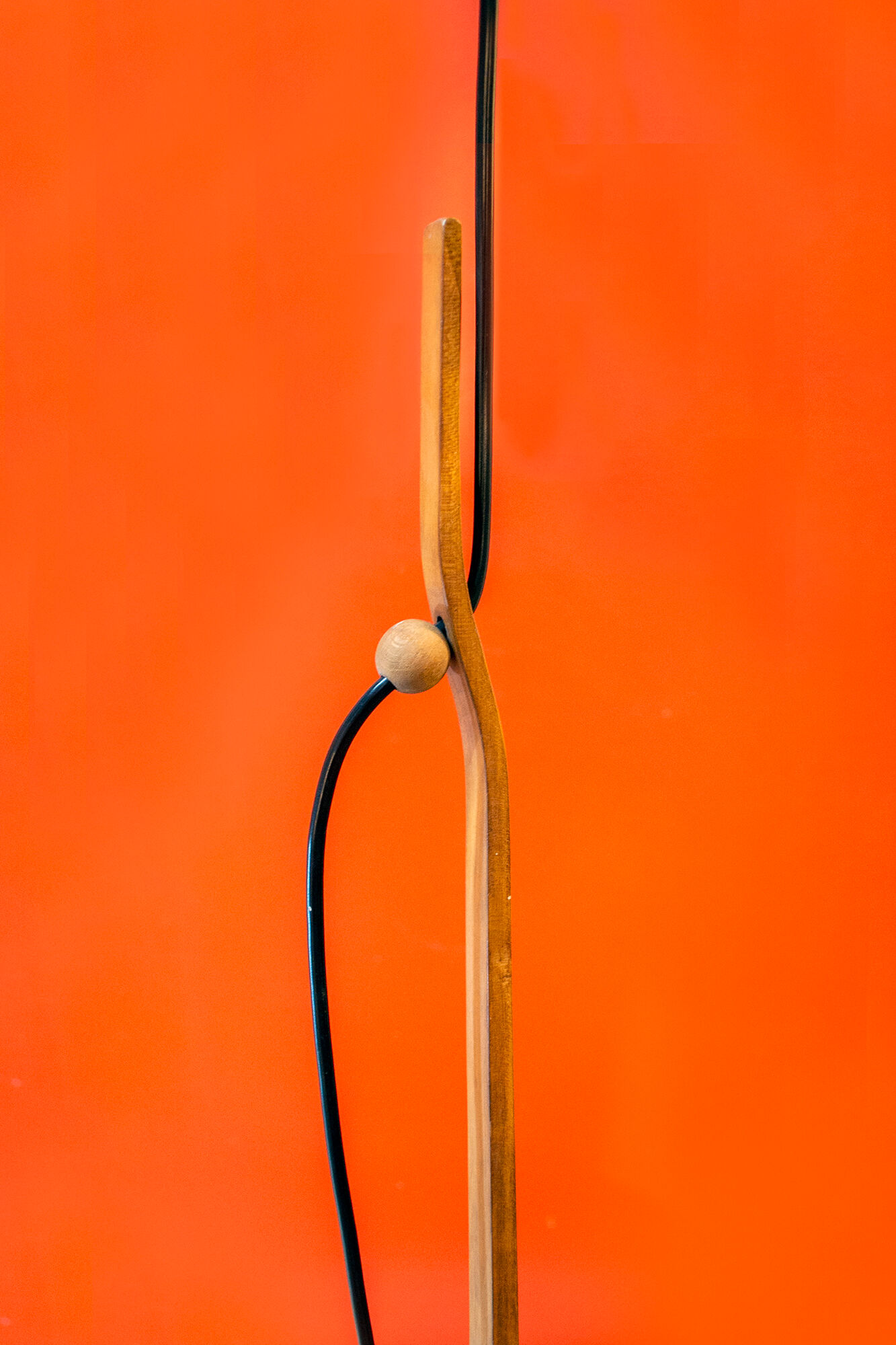 Danish fabric lamp 50s