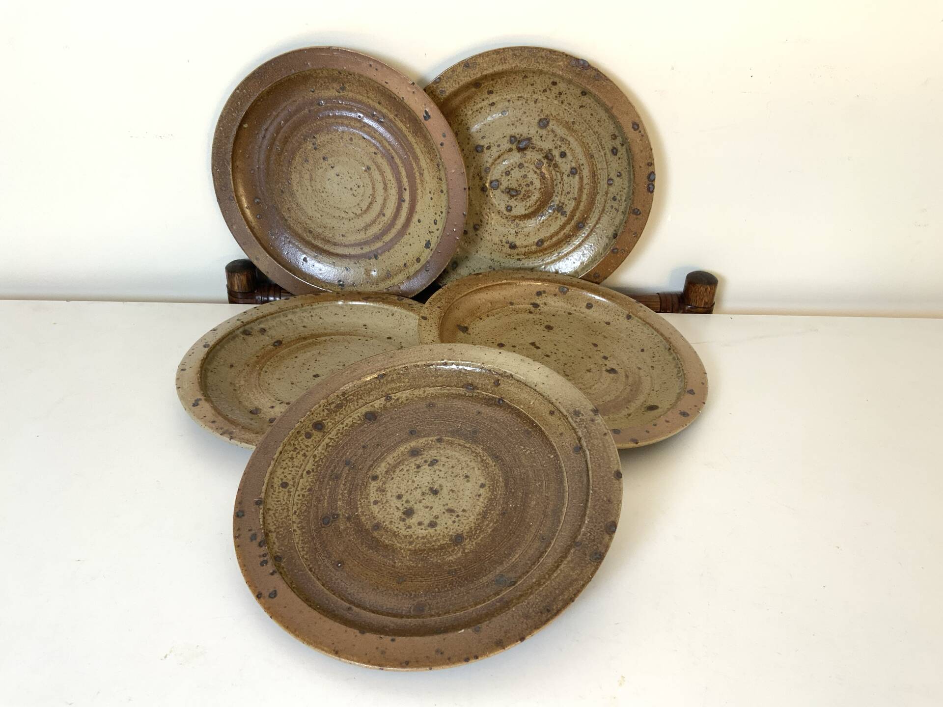 Pyrite stone plates