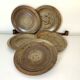 Pyrite stone plates