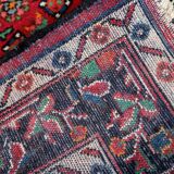 Handmade vintage Persian Malayer rug 167cm x 219cm, 1960s