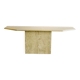 Very large travertine console, Italy, 1970s.
