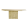 Very large travertine console, Italy, 1970s.
