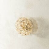 Doria Leuchten wall or ceiling lamp, Space Age, bubble glass, 1970s