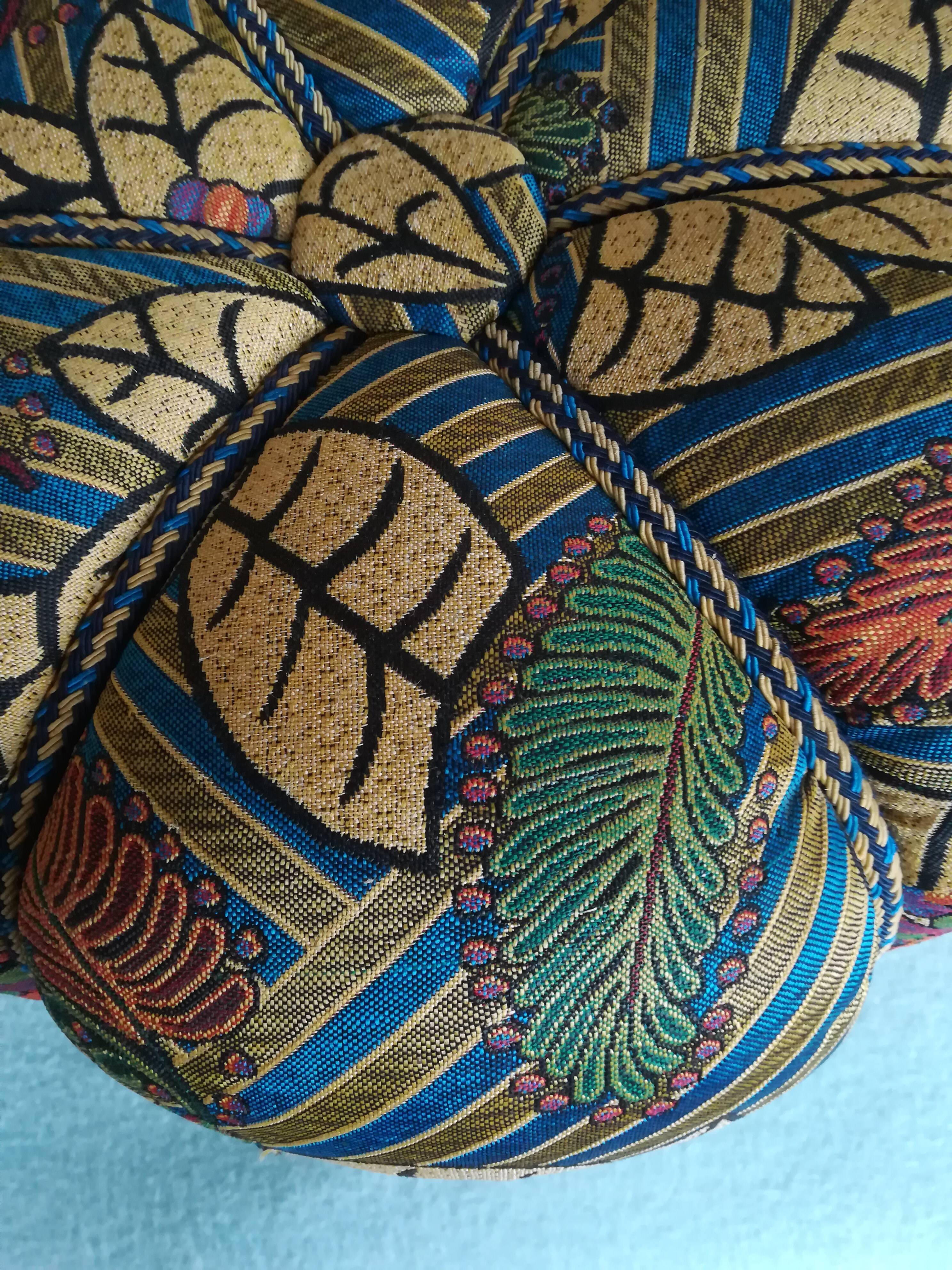 Art Deco pouf by Jindrich Halabala