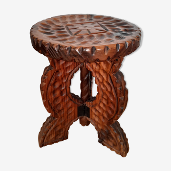 Tabouret en bois