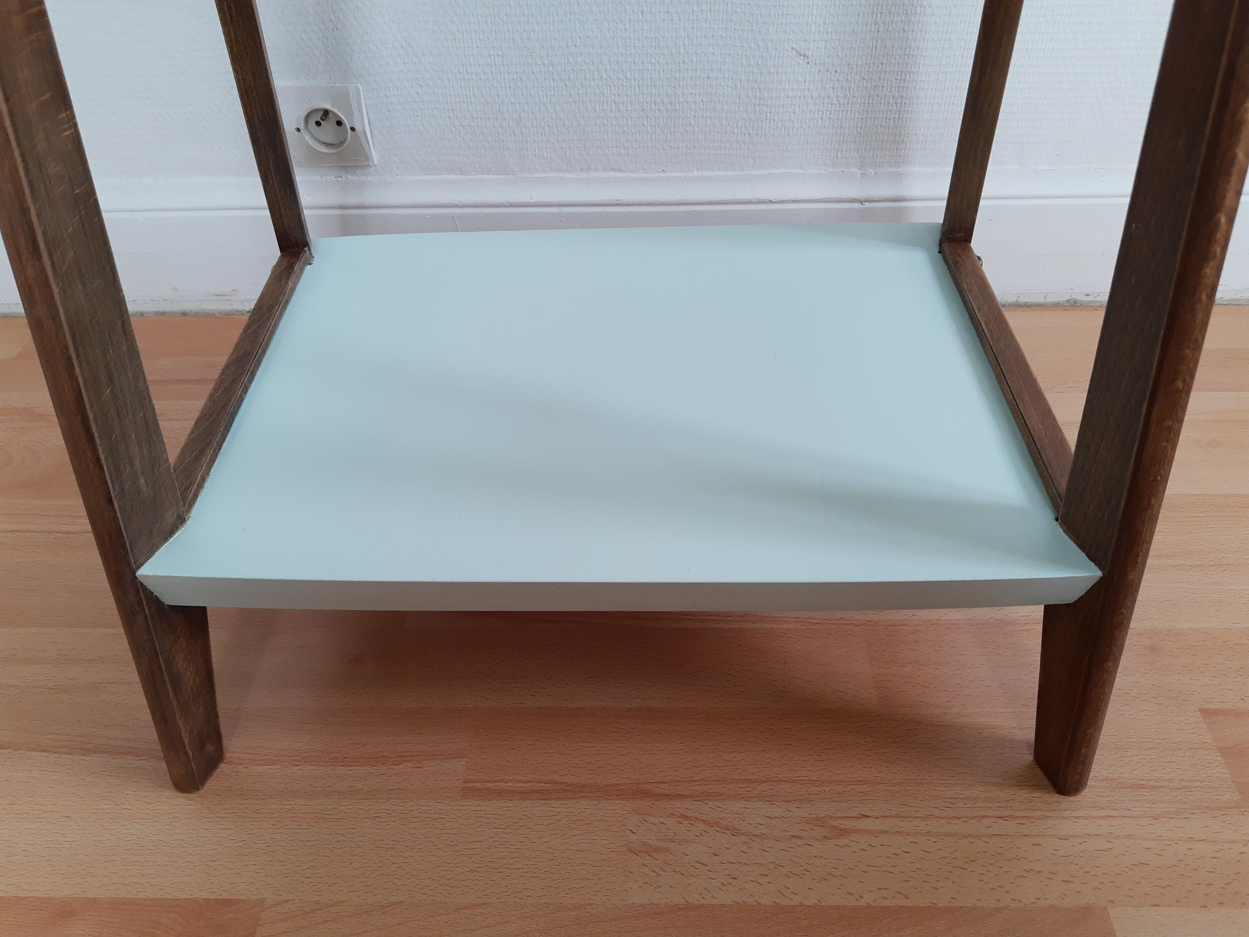 Vintage side table with a makeover