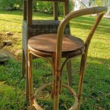 Bamboo bar stool