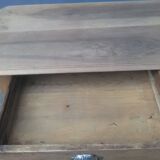 Pickled rustic side table