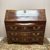 18th Century Marquetry Sloping Desk