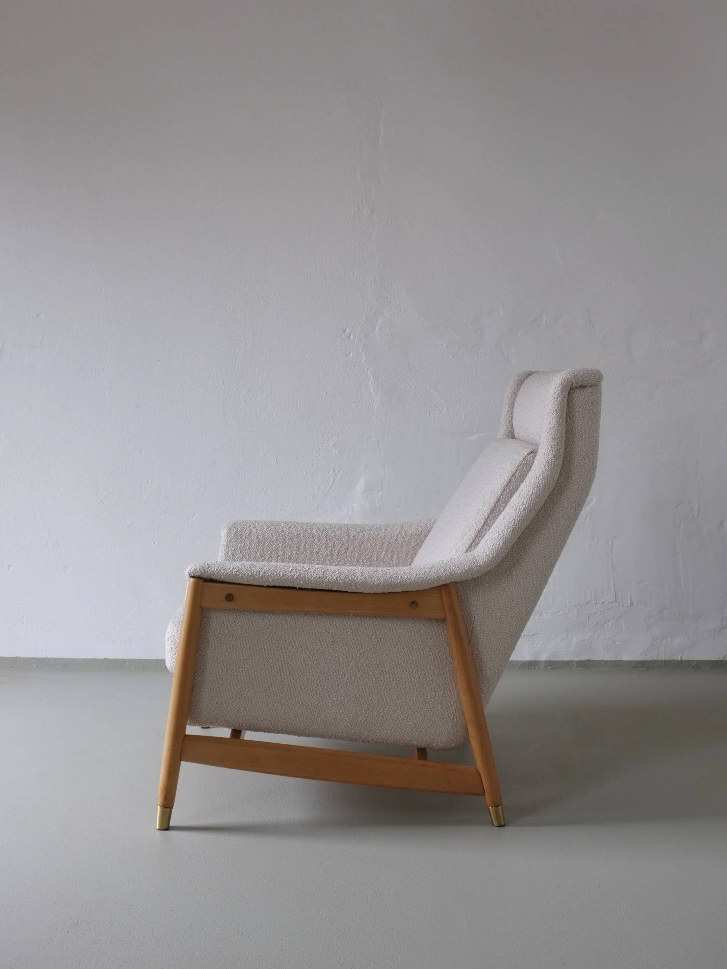 Chaise longue Folke Ohlsson pour Duxello | Suède | années 1950
