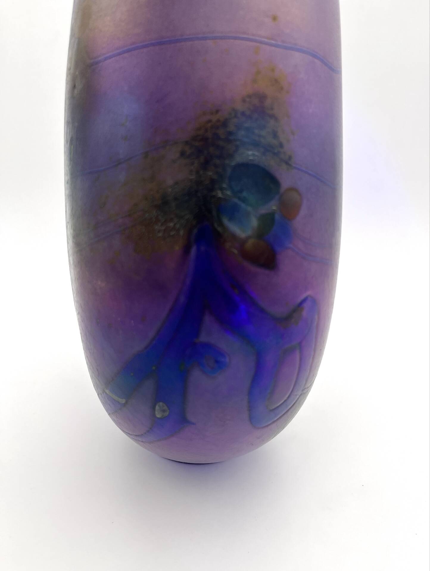Vase Studio Glass Robert Pierini Signed 1990 Art Glass 4.2kg XXL