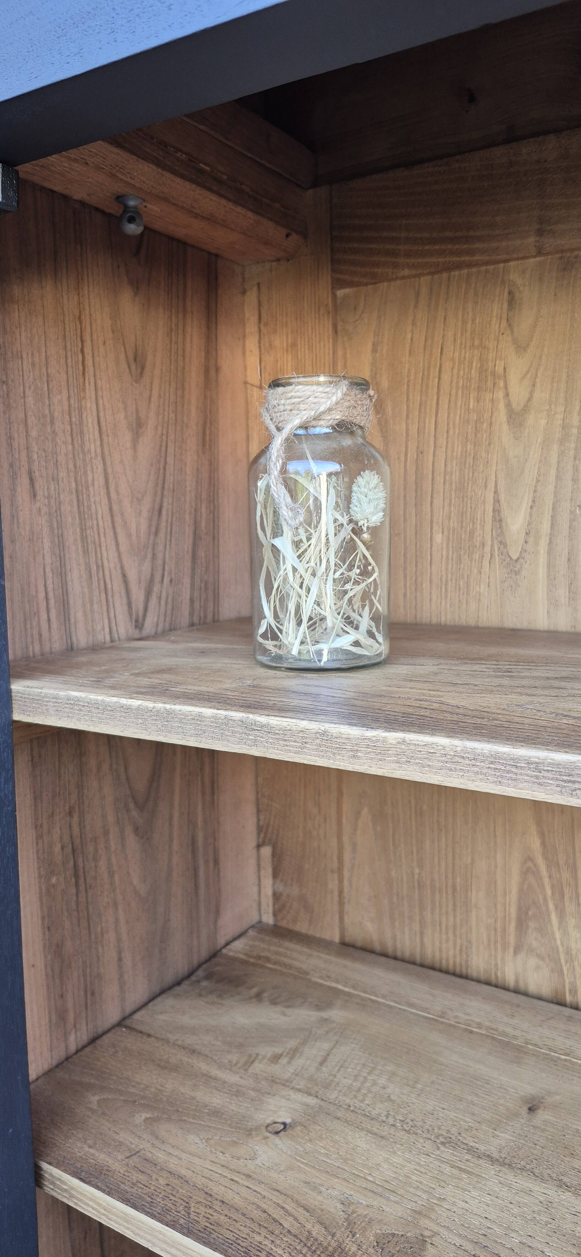 Glass-fronted dresser