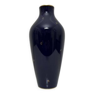 Vase en porcelaine bleu