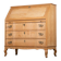 Mid-Century Danish Oak Drop-Front Secretary, 1960s