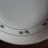 Round semi-hollow dish Porcelain