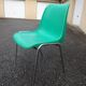 Série de 4 chaises vintage signées design italien années 70