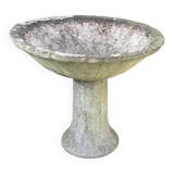 Reconstituted stone planter from the 1970s.