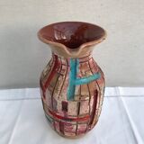 Ancien pichet céramique beige