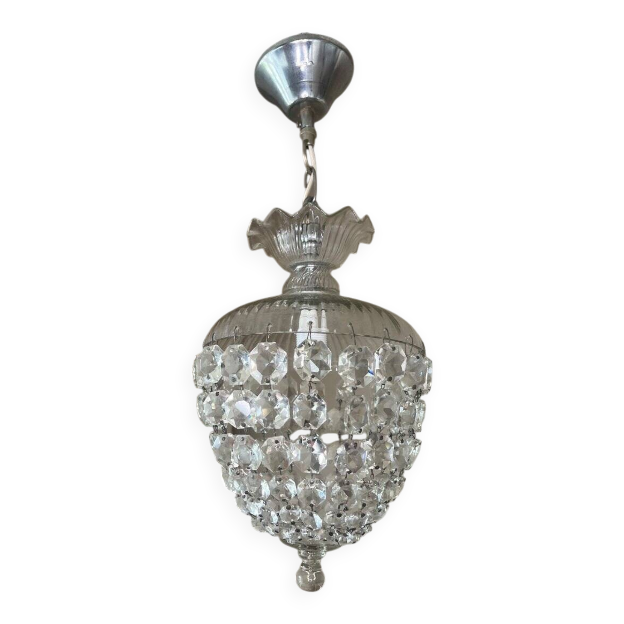 Basket ceiling light