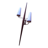 60's teak wall light from Maison Lunel