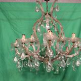 Chandelier en cristal italien