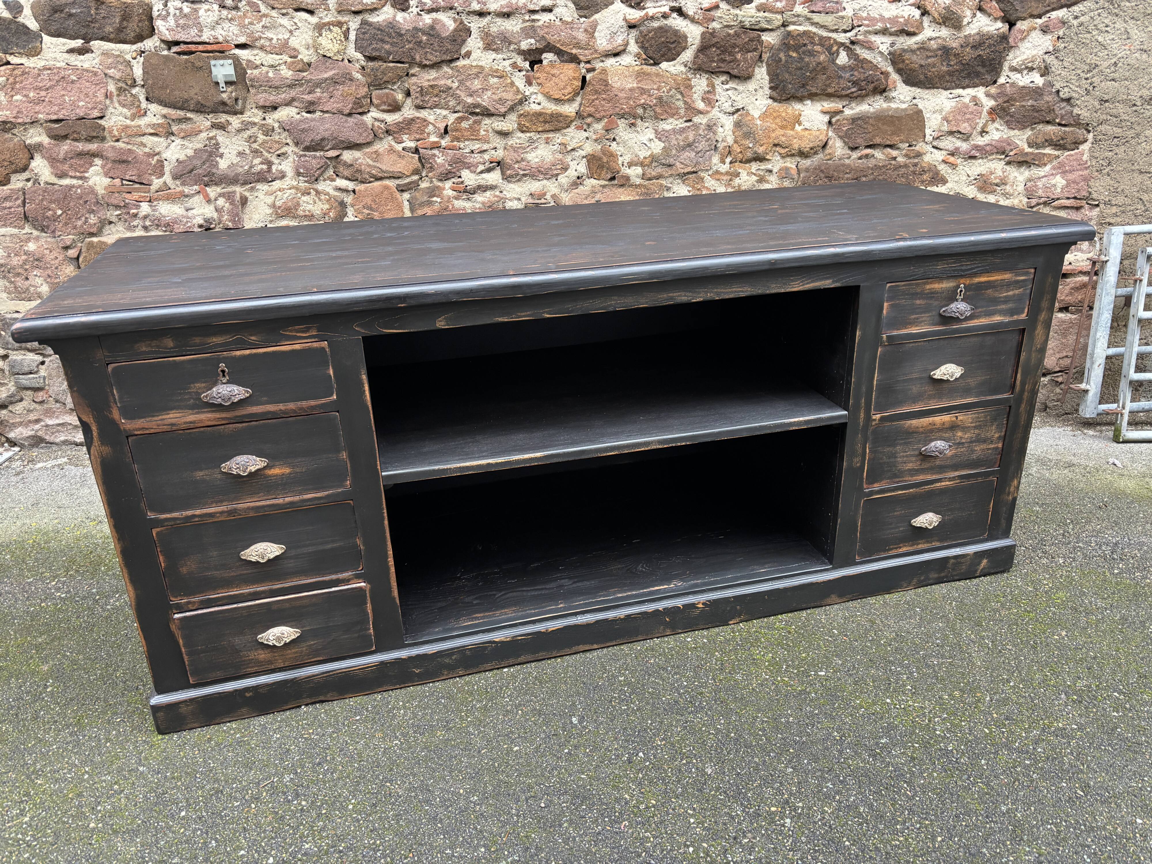 Vintage 1930s drawer haberdashery counter