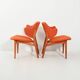 Paire de fauteuils "306" par Jens Hjorth