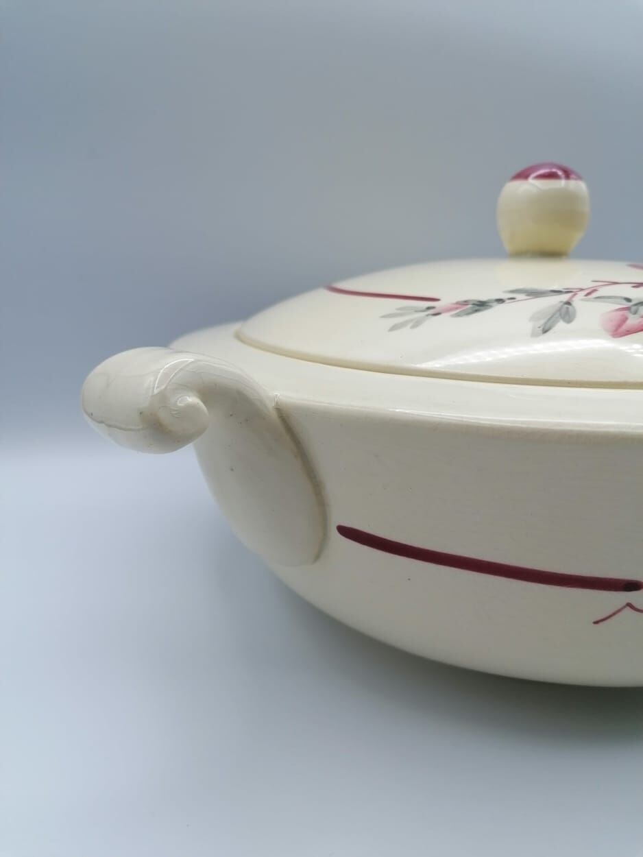 Soupière Rosy Sarreguemines