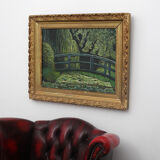 Oil on canvas - bridge