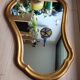 Miroir en bois doré 61x41cm