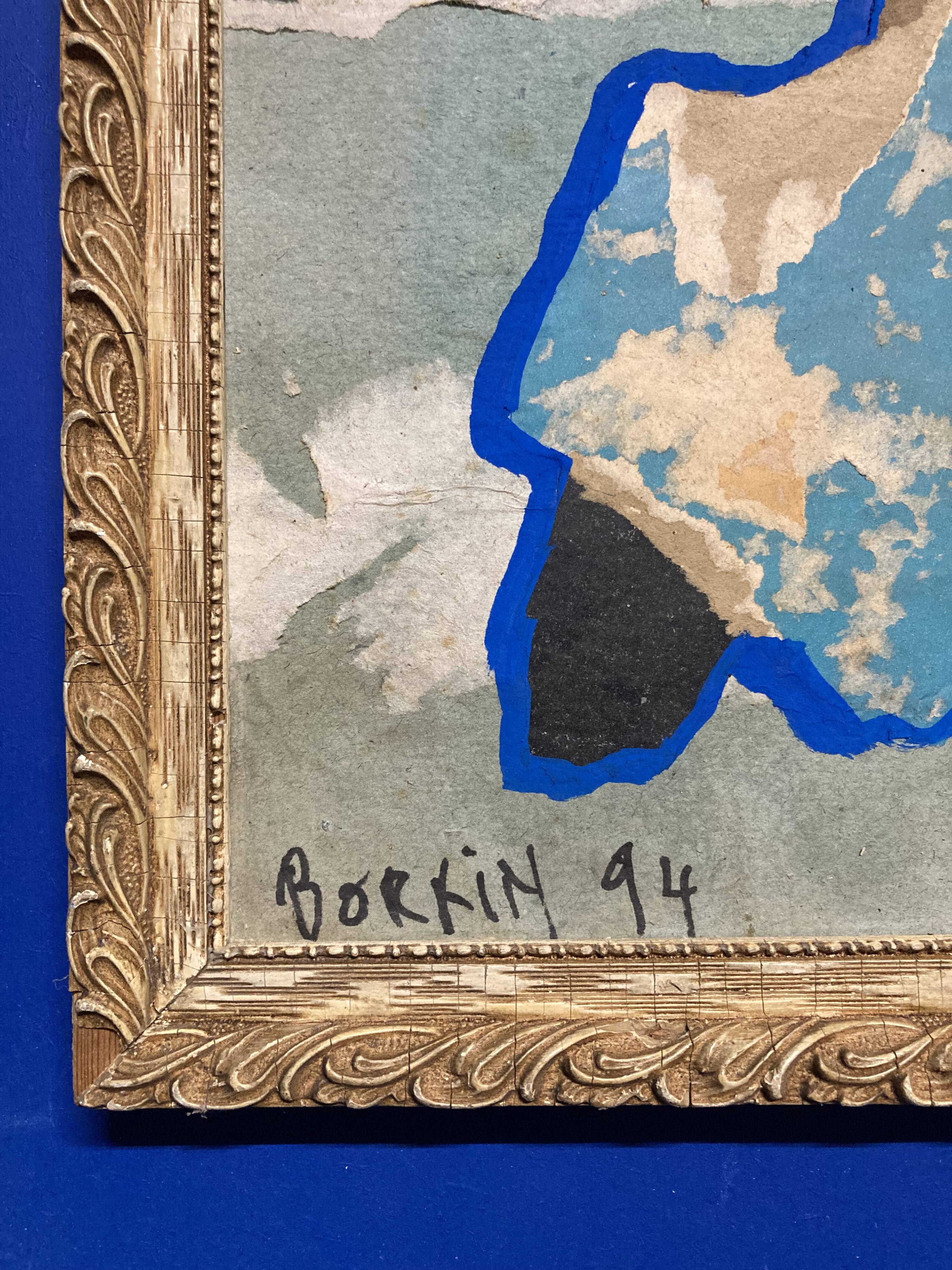 Borkin (born 1932), Constellation, Paper Collage, 1994