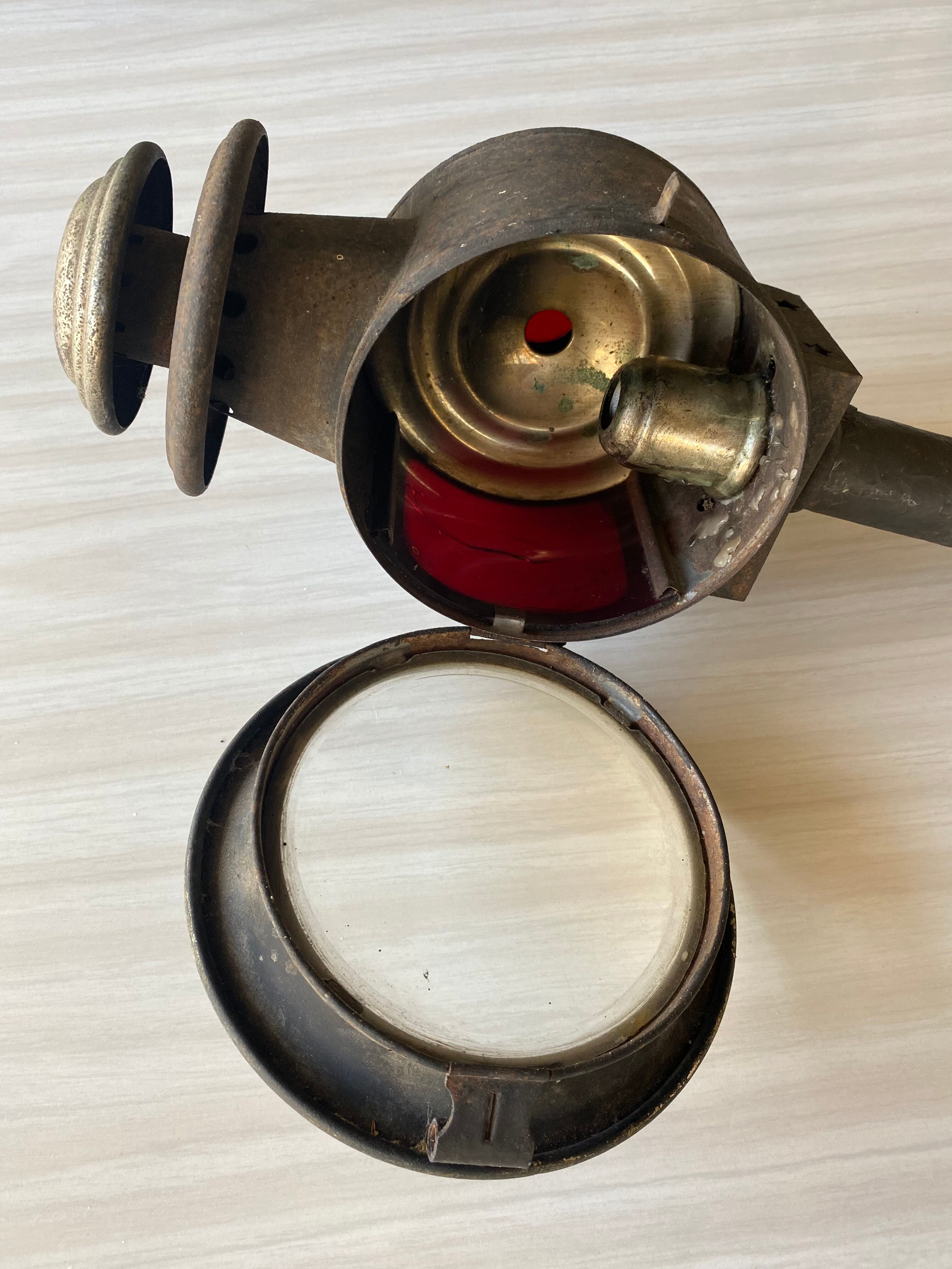 Lampe de calèche - lanterne vintage