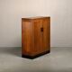 Cabinet d'archive en chêne moderniste, commode dans le style de l'École d'Amsterdam
