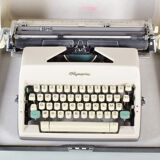 Olympia typewriter with suitcase