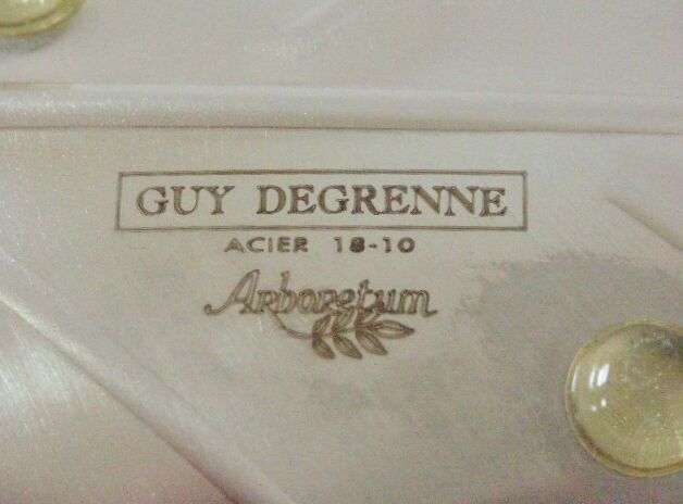 Cup sheet Guy Degrenne Arboretum stainless steel 18/10 vintage